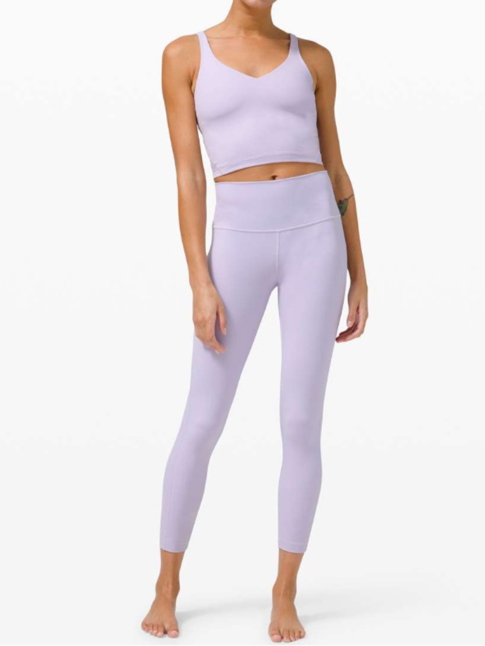 lululemon athletica Lavender Dew Set